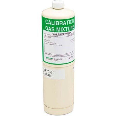 ALLEGRO INDUSTRIES Allegro 9872-61 Calibration Span Gas, 17 Liter bottle 9872-61